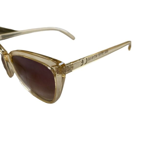 NEW Rachel Zoe Women's Nina Cat Eye Sunglasses in Nude-Crystal Feminine Coquette - Picture 9 of 12